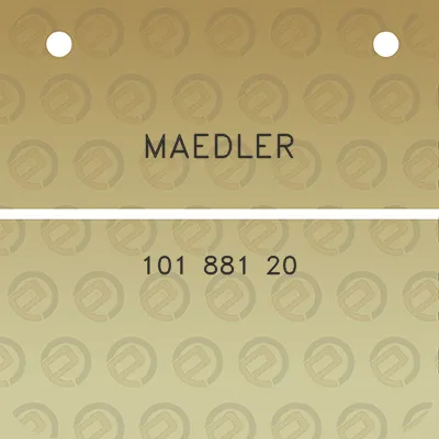 maedler-101-881-20