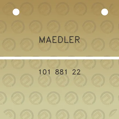 maedler-101-881-22