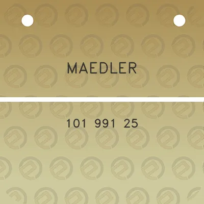 maedler-101-991-25