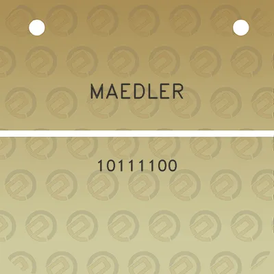 maedler-10111100