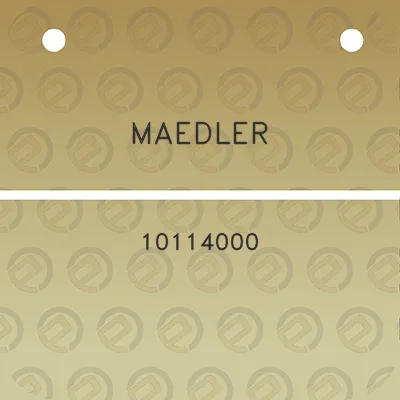 maedler-10114000