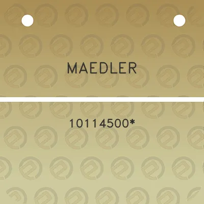 maedler-10114500