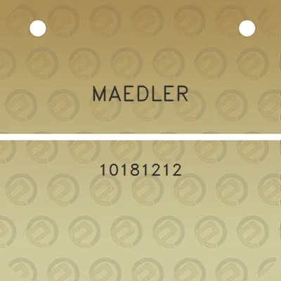 maedler-10181212