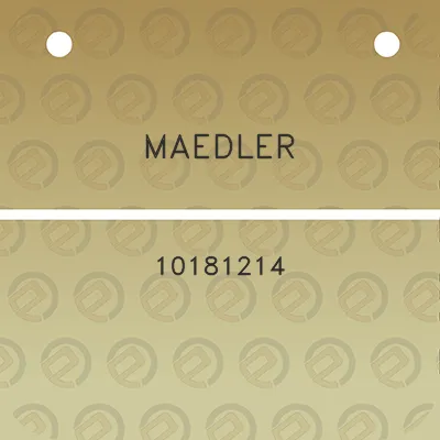 maedler-10181214