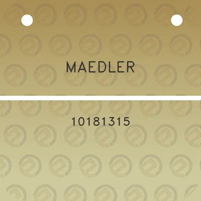 maedler-10181315