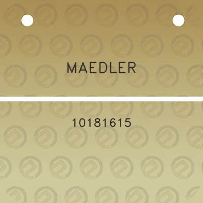 maedler-10181615