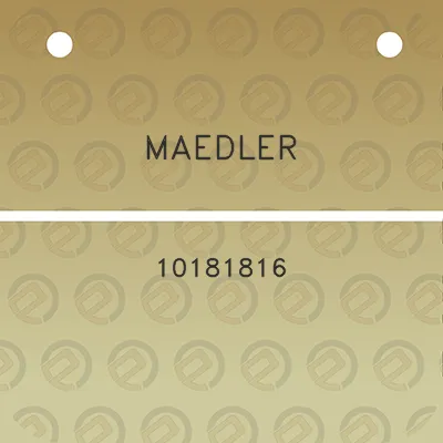 maedler-10181816