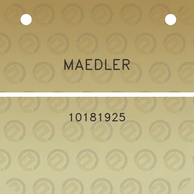 maedler-10181925