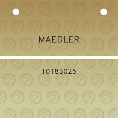 maedler-10183025