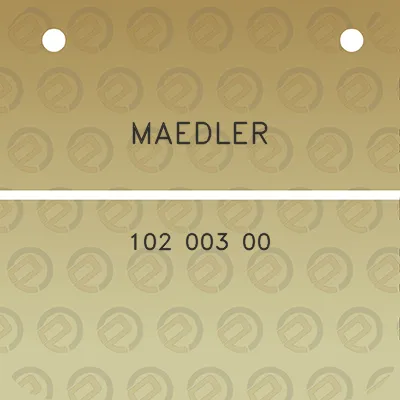 maedler-102-003-00