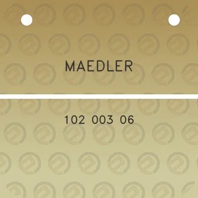 maedler-102-003-06