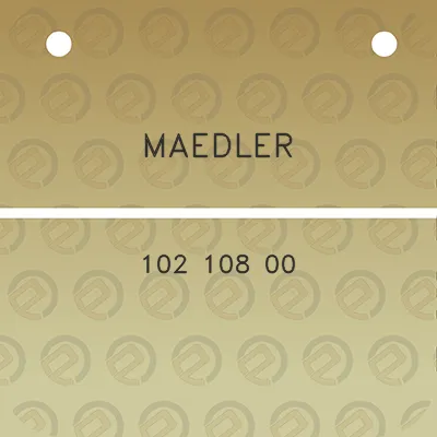 maedler-102-108-00