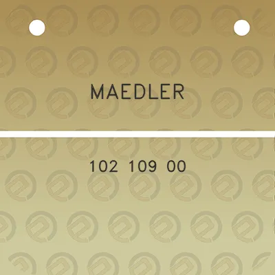 maedler-102-109-00