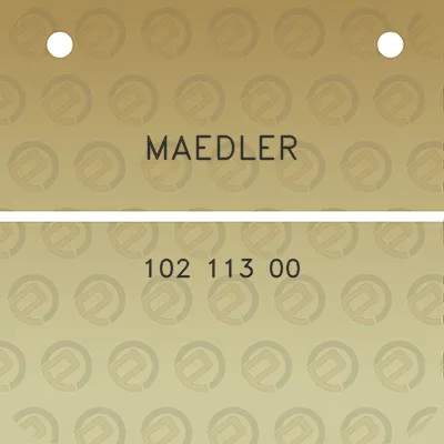 maedler-102-113-00