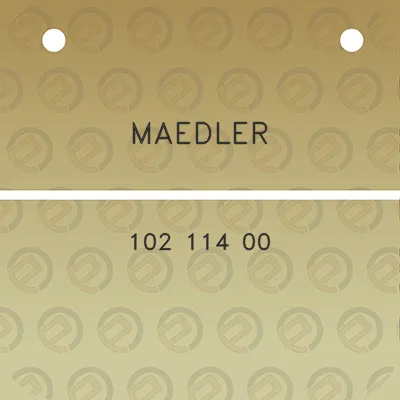 maedler-102-114-00