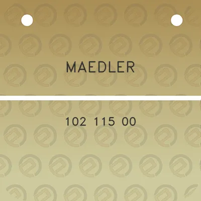 maedler-102-115-00