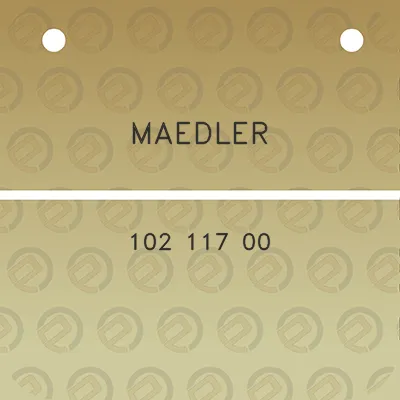 maedler-102-117-00