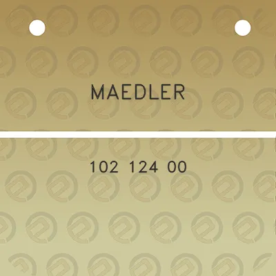 maedler-102-124-00