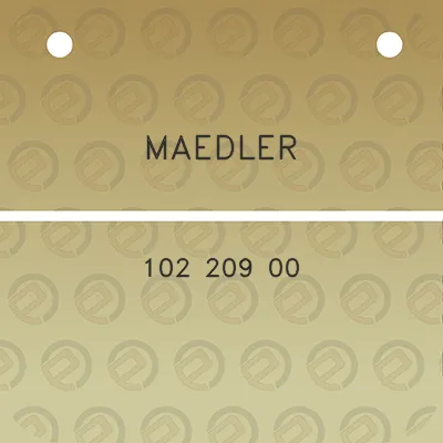 maedler-102-209-00