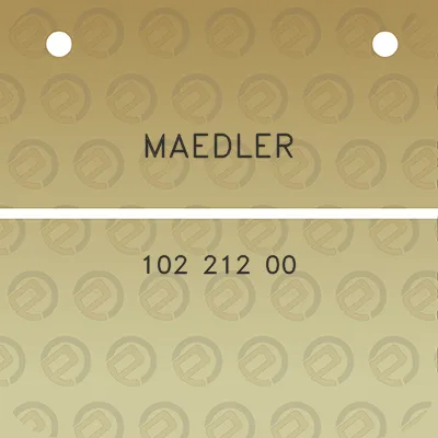 maedler-102-212-00