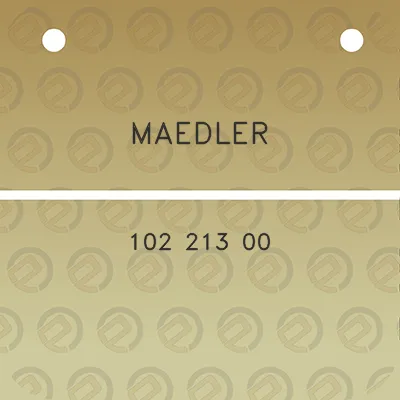 maedler-102-213-00