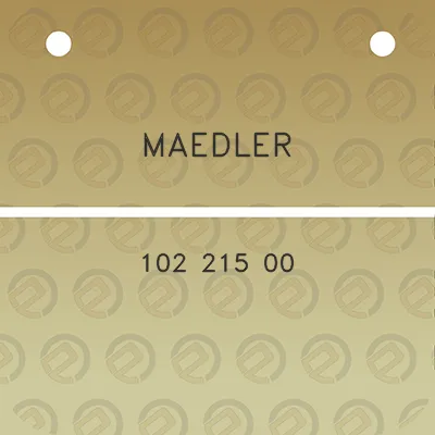 maedler-102-215-00