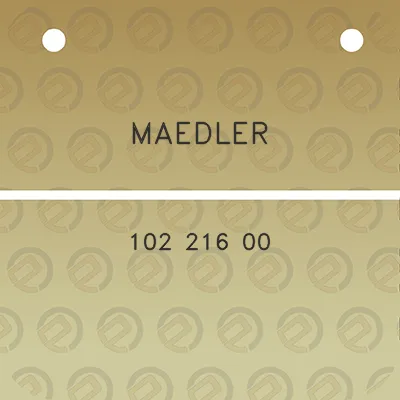 maedler-102-216-00