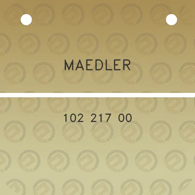 maedler-102-217-00