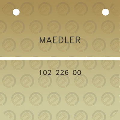 maedler-102-226-00