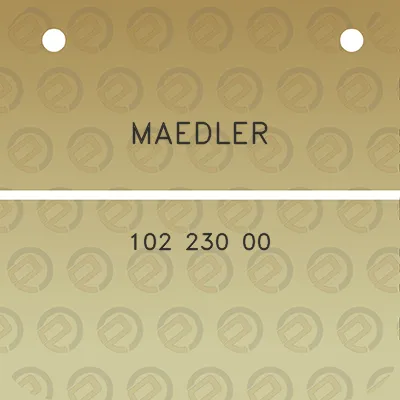 maedler-102-230-00