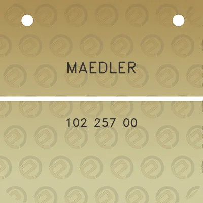 maedler-102-257-00