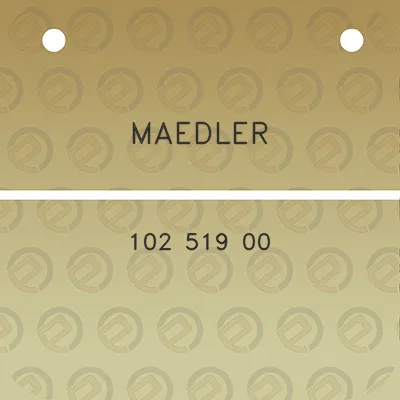 maedler-102-519-00