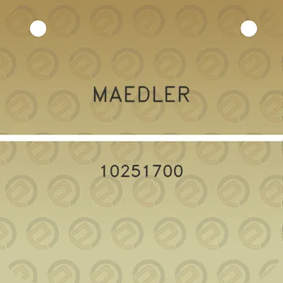 maedler-10251700