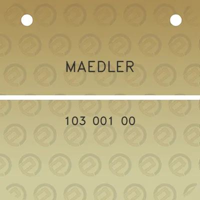 maedler-103-001-00