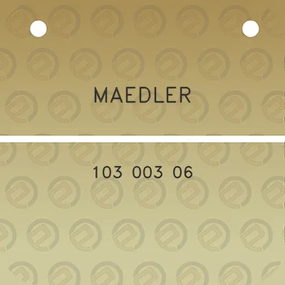 maedler-103-003-06