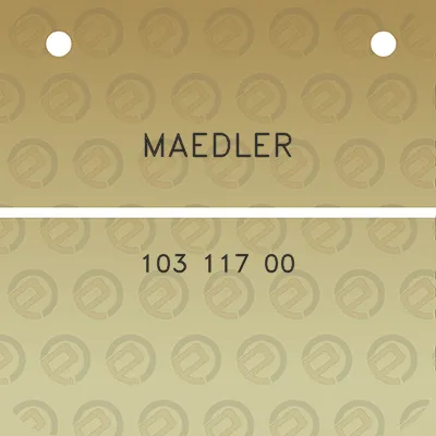 maedler-103-117-00