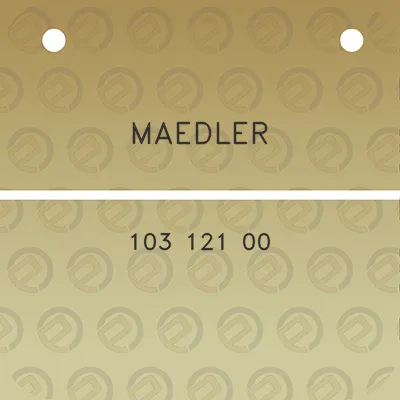 maedler-103-121-00