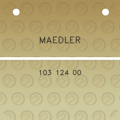 maedler-103-124-00