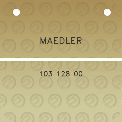 maedler-103-128-00