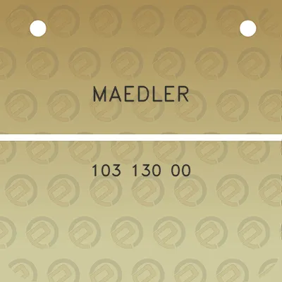 maedler-103-130-00