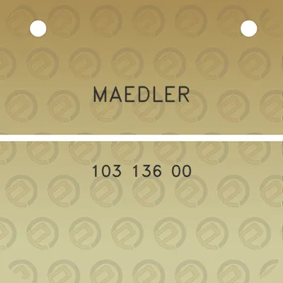 maedler-103-136-00