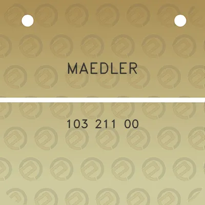 maedler-103-211-00