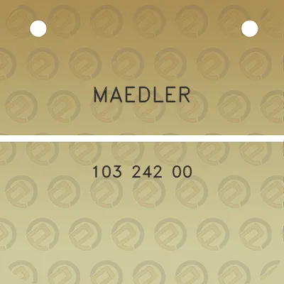 maedler-103-242-00