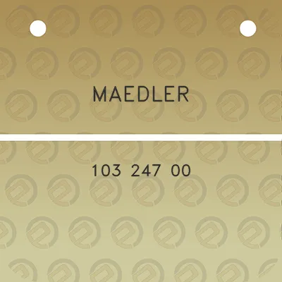 maedler-103-247-00