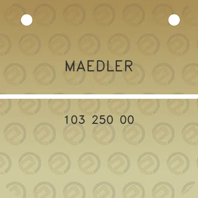 maedler-103-250-00