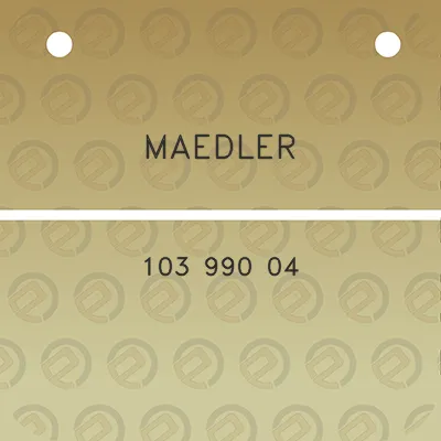 maedler-103-990-04