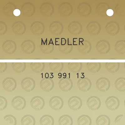 maedler-103-991-13