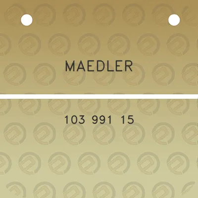 maedler-103-991-15