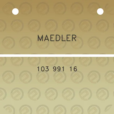 maedler-103-991-16