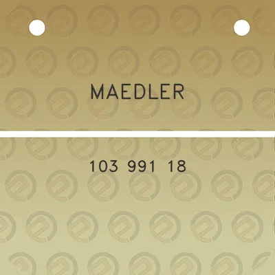 maedler-103-991-18